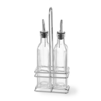 Menážky olej/ocet, HENDI, 2x0,237L, 0,47L, 115x60x(H)325mm | 460245