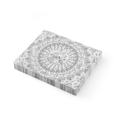 Pergamenový papír na hranolky a občerstvení, HENDI, kuchař a jídlo, 500 ks, 250x200mm | 678220