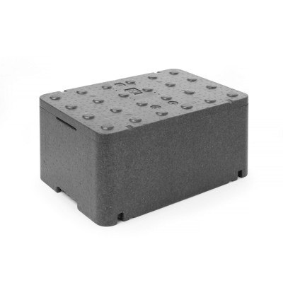 Termoizolační boxz piocelanu, HENDI, Kitchen Line, 47L, 600x400x(H)296mm | 707593