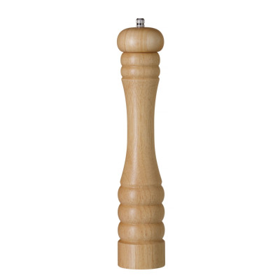 Dřevěný mlýnek na pepř, HENDI, Světlé dřevo, 60x(H)315mm | 469743