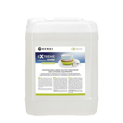 Leštidlo Extreme Shine Professional pro stolní nádobí a cateringové vybavení, HENDI, 10 l | 975015