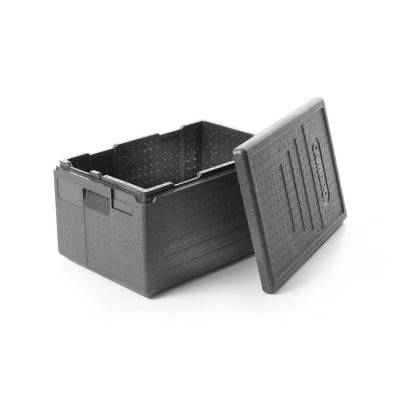 Termoizolační box Cam GoBox Economy 46 l, GN 1/1, GN 1/2, Cambro, Černá, 600x400x(H)316mm | EPP180E110