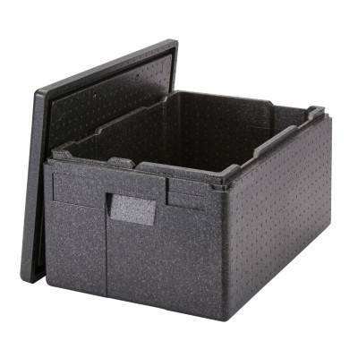 Termoizolační box Cam GoBox XL plnění shora, GN 1/1, Cambro, Černá, 610x430x(H)320mm | EPP180XL110