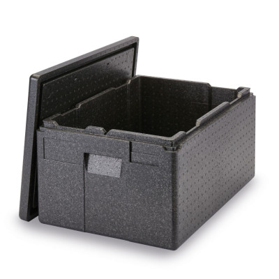 Termoizolační box Cam GoBox XL plnění shora, GN 1/1, Cambro, Černá, 610x430x(H)320mm | EPP180XL110