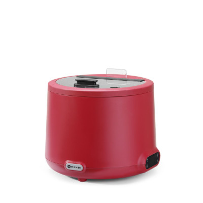 Konvice na polévku UNIQ, HENDI, designed by Robert Bronwasser, 8L, Červená, 220-240V/500W, 365x(H)325mm | 860571
