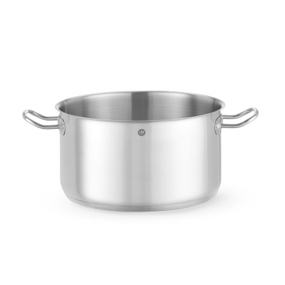 Hrnec na dušení - bez víka, HENDI, Kitchen Line, 9,4L, 280x(H)155mm | 837733