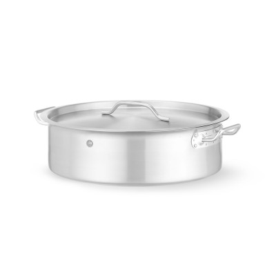 Pečicí nádoba s víkem, HENDI, 10,8L, 360x(H)139mm | 836521