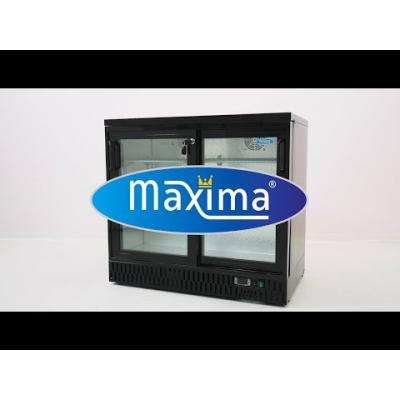 Lednice na nápoje 2 posuvné dveře | MAXIMA 09400915