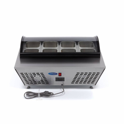 Maxima Saladette - stolní - 67L - 8 x 1/6 GN |  09400870