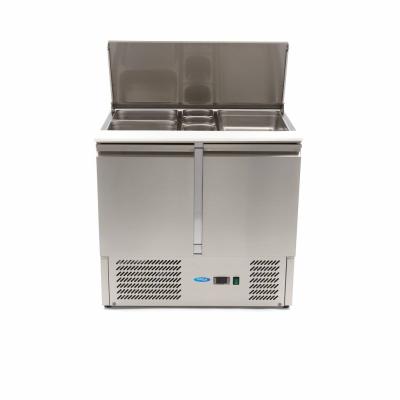 MAXIMA 09400410 | Saladette - 2 dveře - 90cm - 257L