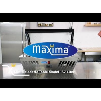 Saladette - stolní - 67L - 8 x 1/6 GN | MAXIMA 09400870