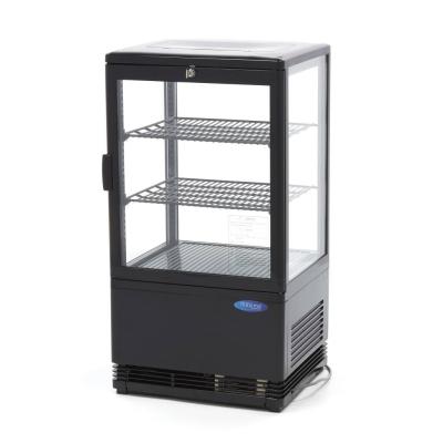 Lednice s vitrínou 43 cm - 58 l | MAXIMA 09400801