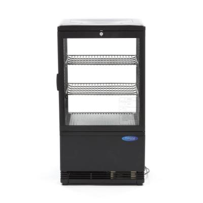 Lednice s vitrínou 43 cm - 58 l | MAXIMA 09400801