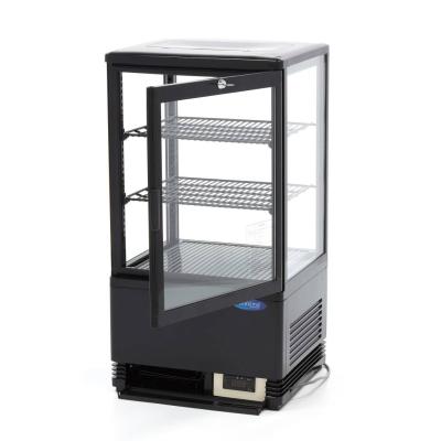 Lednice s vitrínou 43 cm - 58 l | MAXIMA 09400801