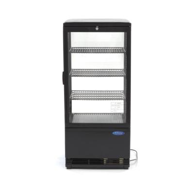 Lednice s vitrínou 43 cm - 78 l | MAXIMA 09400806