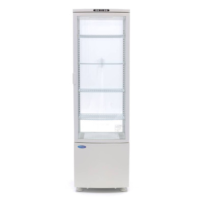 Maxima Lednice s vitrínou 52 cm - 235 l - bílá |  09400815