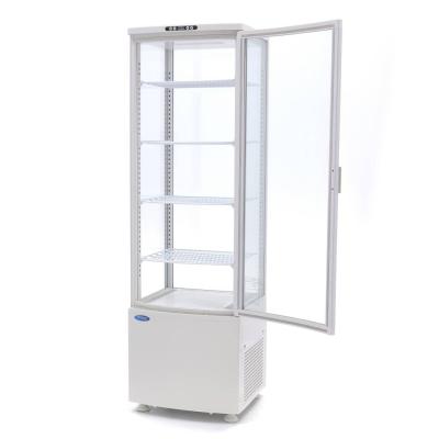 Lednice s vitrínou 52 cm - 235 l - bílá | MAXIMA 09400815