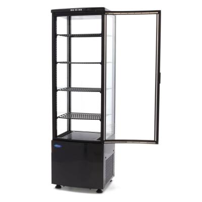 MAXIMA 09400816 | Chladnička s vitrínou 52cm - 235L