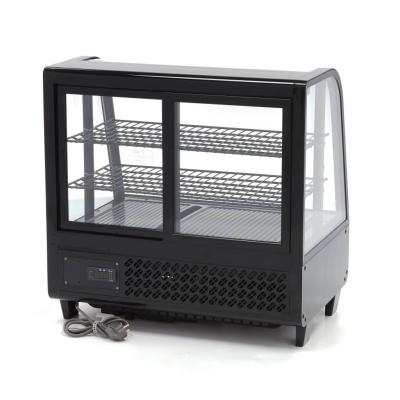 MAXIMA 09400831 | Chladnička s vitrínou 68 cm - 100 l
