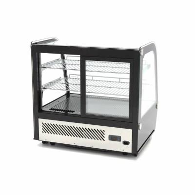 MAXIMA 09400845 | Chladnička s vitrínou 70 cm - 120 l