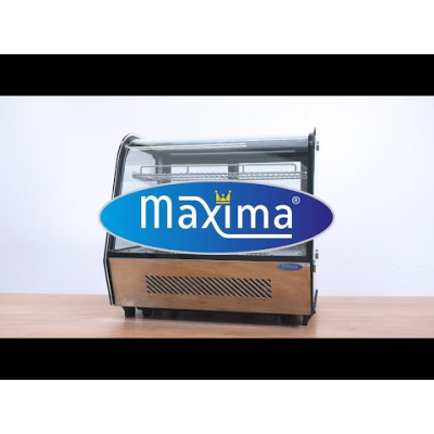 Maxima Lednice s vitrínou 70 cm - 120 l |  09400845