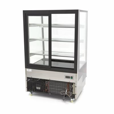 MAXIMA 09400842 | Chladnička s vitrínou 90 cm - 400 l