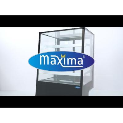 Lednice s vitrínou 90 cm - 400 l | MAXIMA 09400842