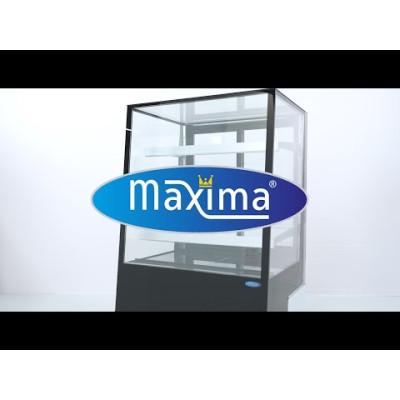 Maxima Lednice s vitrínou 90 cm - 400 l |  09400842