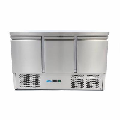 Pultový CHLADÍCÍ STŮL - 137 cm - 3 dveře | MAXIMA 09400435