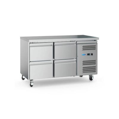 Pultový CHLADÍCÍ STŮL - 136 cm - 2 dveře | MAXIMA 09400400