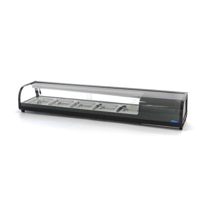 MAXIMA 09400866 | Sushi and Tapas Display -132L - incl 5 x 1/2 GN - Tabletop