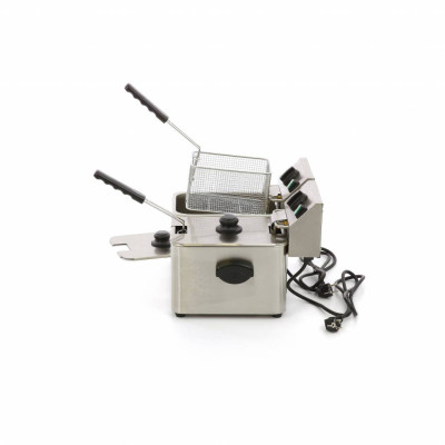 Maxima Fritéza - 2 x 4 l - 2 koše - až 2 kg hranolek |  09300411