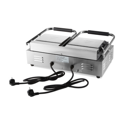 Maxima Kontaktní gril - dvojitá hladká grilovací deska - 2 x 22 cm |  09300437