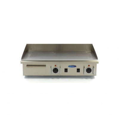 Maxima Grilovací deska hladká 73cm - 400V |  09300075