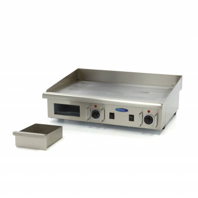 Maxima Grilovací deska hladká 73cm - 400V |  09300075