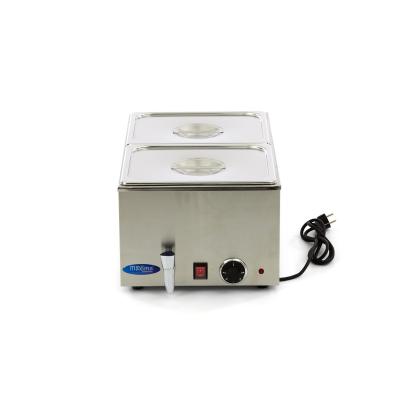 MAXIMA 09300010 | Bain Marie s kohoutkem - včetně sady 2 x 1/2 GN