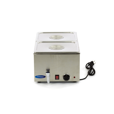 Maxima Vodní lázeň s kohoutkem - včetně sady 2 x 1/2 GN |  09300010