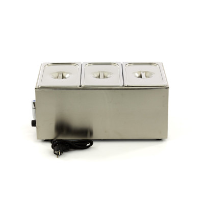 Maxima Vodní lázeň s kohoutkem - včetně sady 3 x 1/3 GN |  09300011