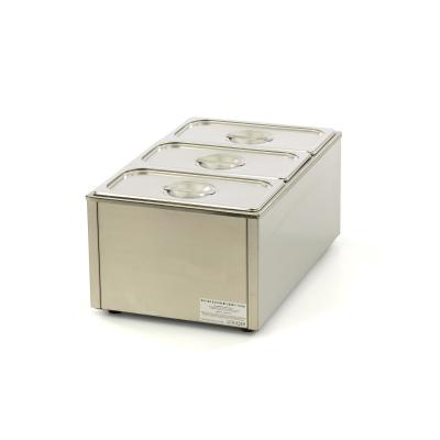MAXIMA 09300011 | Bain Marie s kohoutkem - včetně sady 3 x 1/3 GN