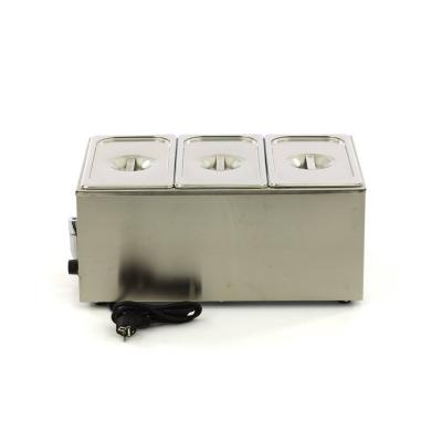 MAXIMA 09300011 | Bain Marie s kohoutkem - včetně sady 3 x 1/3 GN