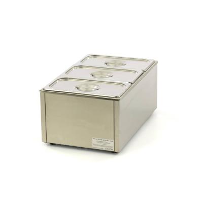 MAXIMA 09300011 | Bain Marie s kohoutkem - včetně sady 3 x 1/3 GN