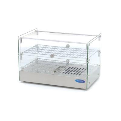 Vyhřívaný stojan na potraviny 55 cm - 2 police - 50 l | MAXIMA 09400780