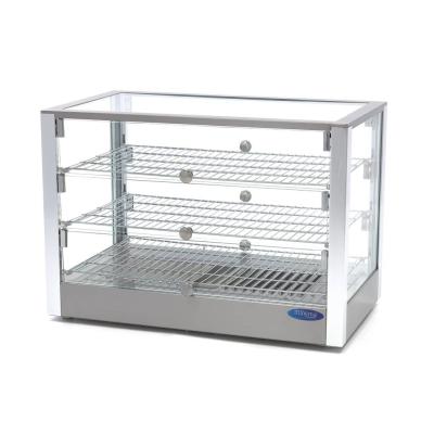 Vyhřívaný stojan na potraviny 70 cm - 3 police - 115 l | MAXIMA 09400788