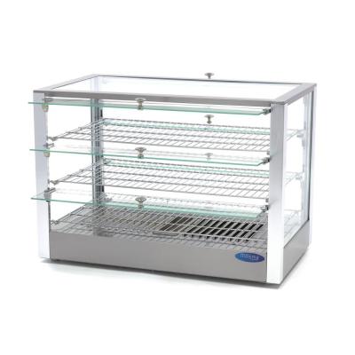 Vyhřívaný stojan na potraviny 70 cm - 3 police - 115 l | MAXIMA 09400788