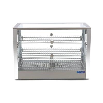 MAXIMA 09400788 | Vyhřívaný stojan na potraviny 70 cm - 3 police - 115 l
