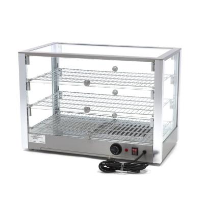 Vyhřívaný stojan na potraviny 70 cm - 3 police - 115 l | MAXIMA 09400788