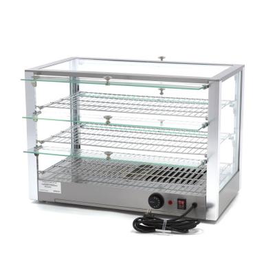 MAXIMA 09400788 | Vyhřívaný stojan na potraviny 70 cm - 3 police - 115 l