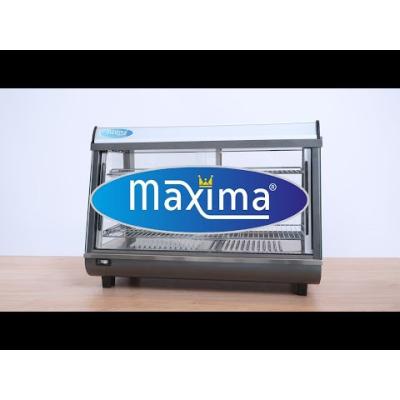 MAXIMA 09400785 | Vyhřívaný stojan na potraviny 67,5 cm - 3 police - 96 l