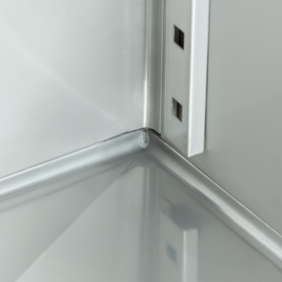 Maxima Mrazící skříň na pečivo 800 l - 60 x 80 cm - nastavitelných polic - na kolečkách |  09400180