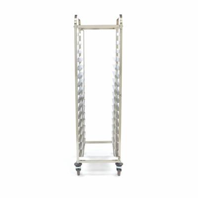 Vozík na podnosy Bakerynorm - vhodný pro 16 podnosů - 60 x 40 cm | MAXIMA 09300548